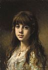 Alexei Alexeivich Harlamoff Little Girl painting